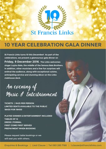 SFL 10th Anniversary Gala Dinner Curves